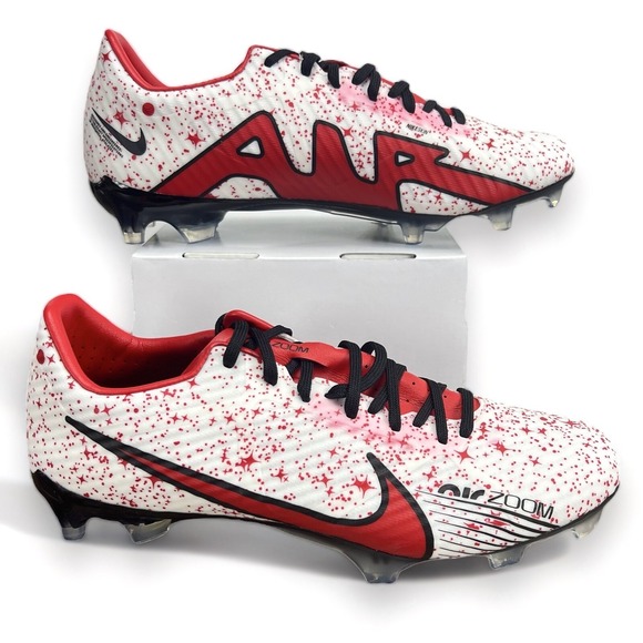 Nike Other - Nike Air Zoom Mercurial Vapor 15 Academy FG Soccer White Red Mens 6 / Womens 7.5